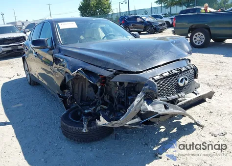 2017 Infiniti Q50 3.0T Premium из США, поврежденный, VIN JN1EV7AR0HM831227